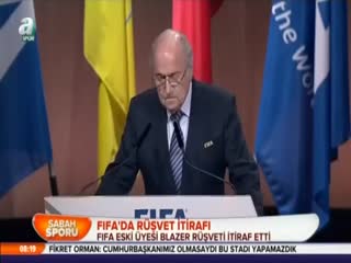 FIFA'da rüşvet itirafı