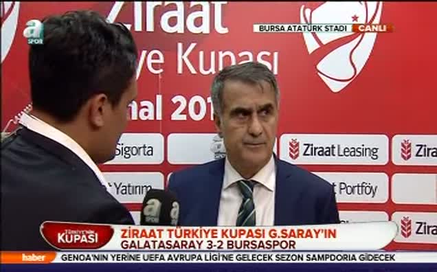 Şenol Güneş'ten veda gibi sözler!
