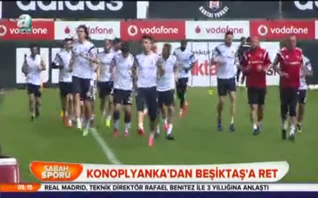 Konoplyanka'dan Beşiktaş'a ret