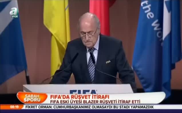 FIFA'da rüşvet itirafı