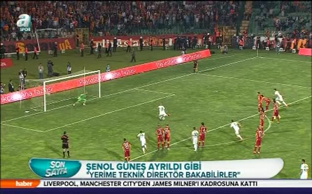 Şenol Güneş Bursa'ya veda etti!