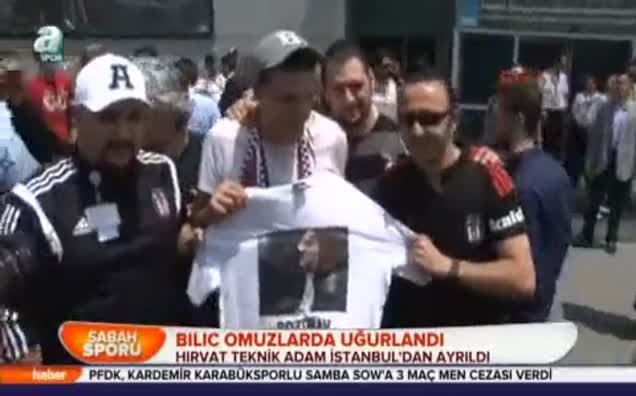 Bilic omuzlarda uğurlandı