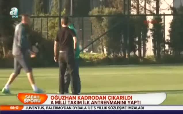 Oğuzhan kadrodan çıkarıldı