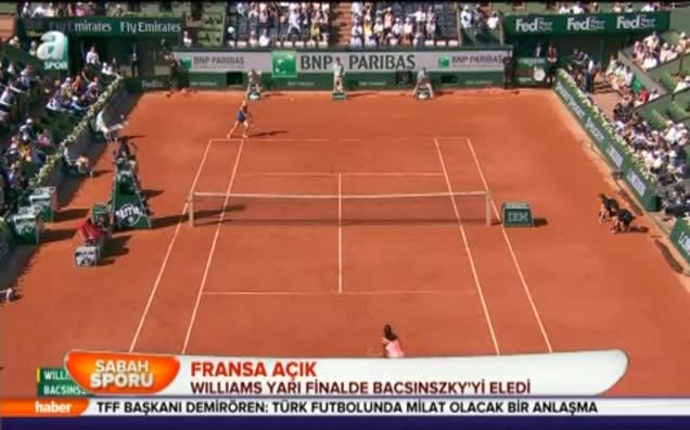 Serena ve Safarova finalde