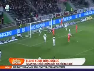Elche küme düşürüldü