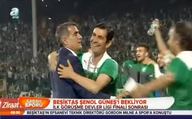 Beşiktaş Şenol Güneş'i bekliyor