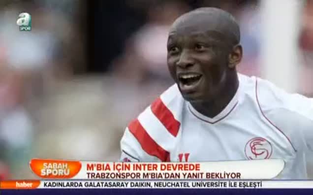 M'bia için Inter devrede