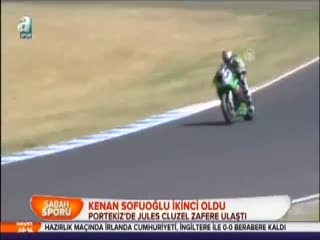 Kenan Sofuoğlu ikinci oldu