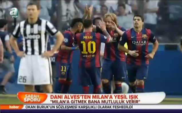 Dani Alves'ten yeşil ışık