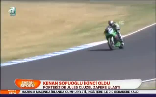 Kenan Sofuoğlu ikinci oldu