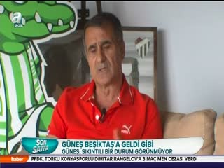 Güneş Beşiktaş'ta gibi!