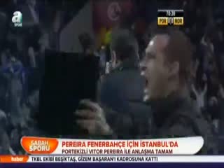 Pereira Fenerbahçe için İstanbul'da