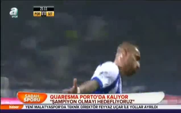 Quaresma Porto'da kalıyor