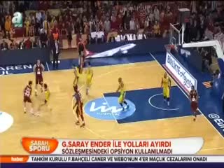 Galatasaray Ender ile yolları ayırdı