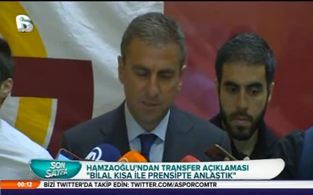 Hamzaoğlu: Bilal Kısa ile anlaştık