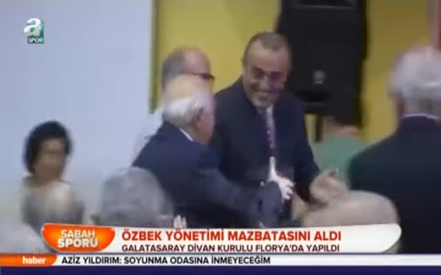 Özbek yönetimi mazbatasını aldı