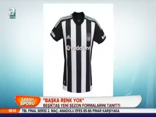 Beşiktaş'ın yeni sezon formaları tanıtıldı