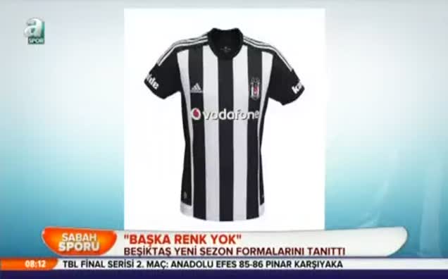 Beşiktaş'ın yeni sezon formaları tanıtıldı