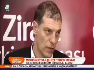 Mourinho'dan Bilic'e tebrik mesajı