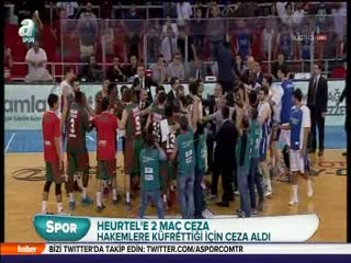 Heurtel'e 2 maç men cezası