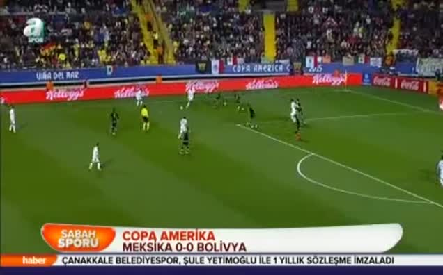 Meksika 0-0 Bolivya (özet)