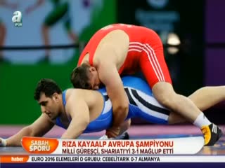Rıza Kayaalp Avrupa şampiyonu