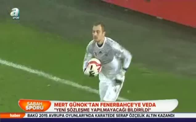 Mert Günok'tan Fenerbahçe'ye veda