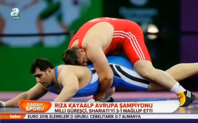 Rıza Kayaalp Avrupa şampiyonu