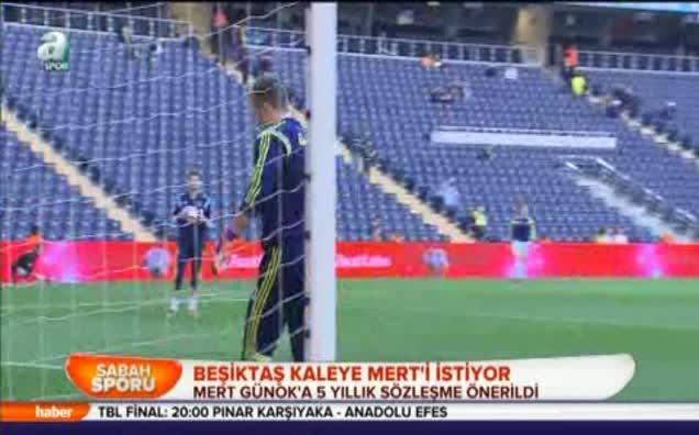 Beşiktaş kaleye Mert'i istiyor