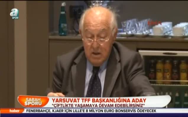 Yarsuvat TFF Başkanlığı'na aday