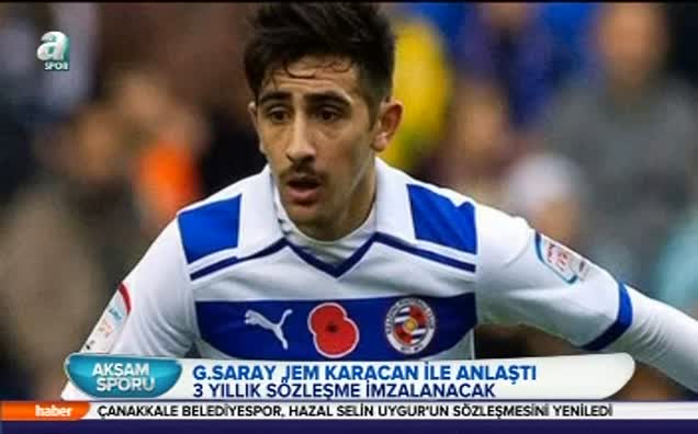 Jem Karacan Galatasaray'da!