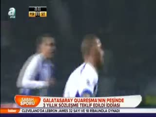 Galatasaray Quaresma'nın peşinde