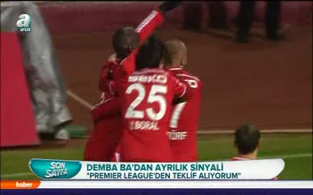 Demba Ba'ya talip var!
