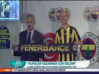 Kjaer: Şampiyonluk için geldim
