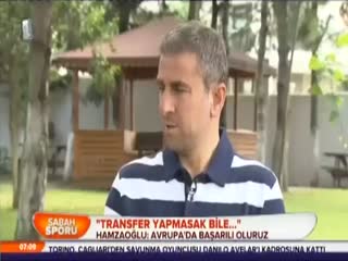 Hamzaoğlu'nda transfer açıklaması