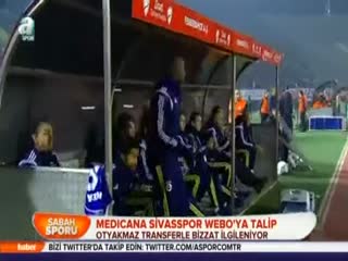 Medicana Sivasspor Webo'ya talip