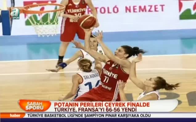 Potanın perileri çeyrek finalde