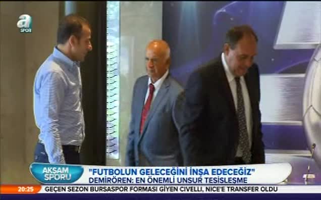 "Futbolun geleceğini inşa ediyoruz"