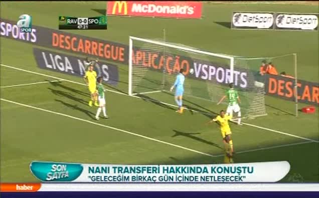 Nani'den transfer açıklaması!