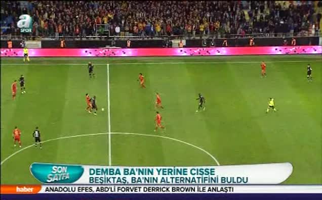 Demba Ba'nın yerine Cisse!