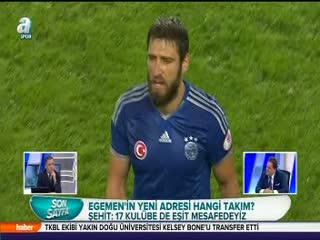 Egemen Korkmaz'ın yeni adresi neresi olacak?