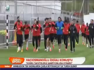 Hacıosmanoğlu iddialı konuştu