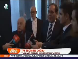 TFF seçimine doğru