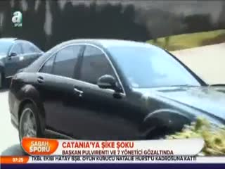 Catania'ya şike şoku