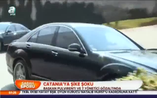 Catania'ya şike şoku