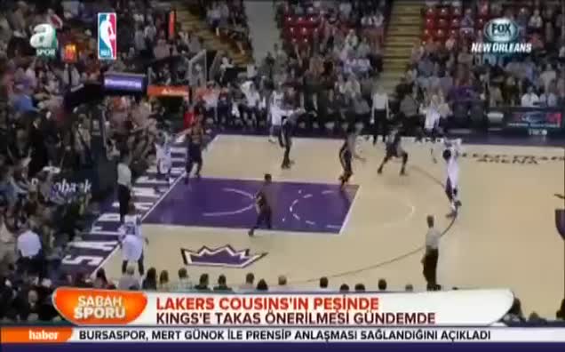 Lakers Cousins'ın peşinde