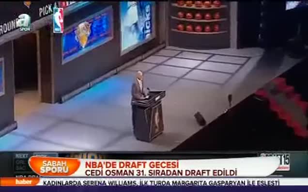 NBA'de draft gecesi