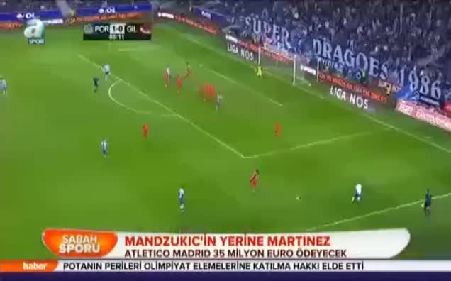 Mandzukic'in yerine Martinez