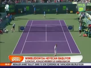 Wimbledon'da heyecan başlıyor