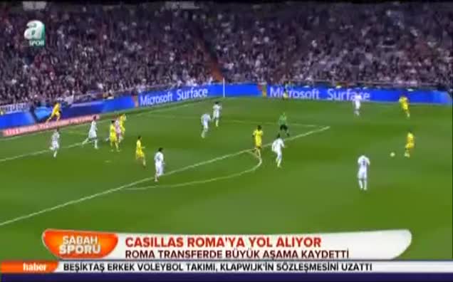 Casillas Roma'ya yol alıyor